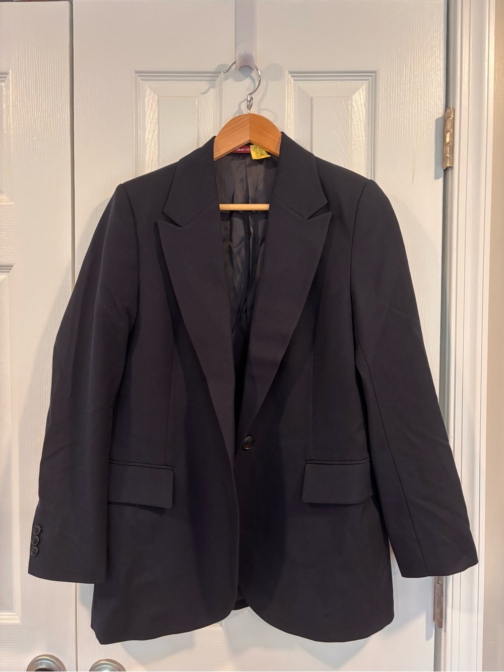 Comptoir des Cotonniers Navy Wool Blazer S